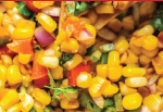 Boiled Corn Dice — Chinese dish at Pokhara Chinese Restaurant